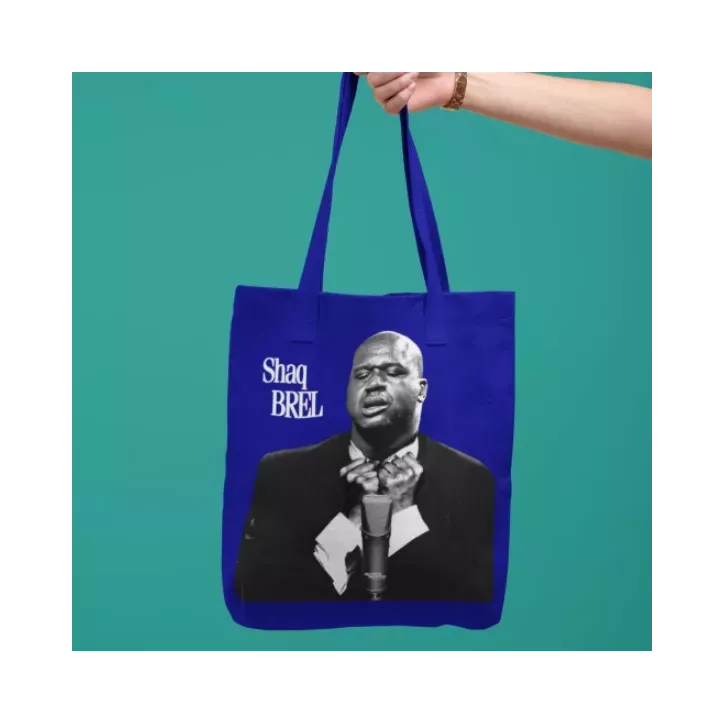 SHAQ BREL tote bag 100% coton - 140 g/m²