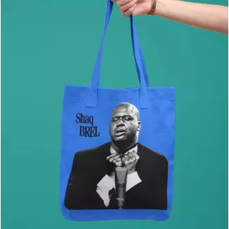 SHAQ BREL tote bag 100% coton - 140 g/m²