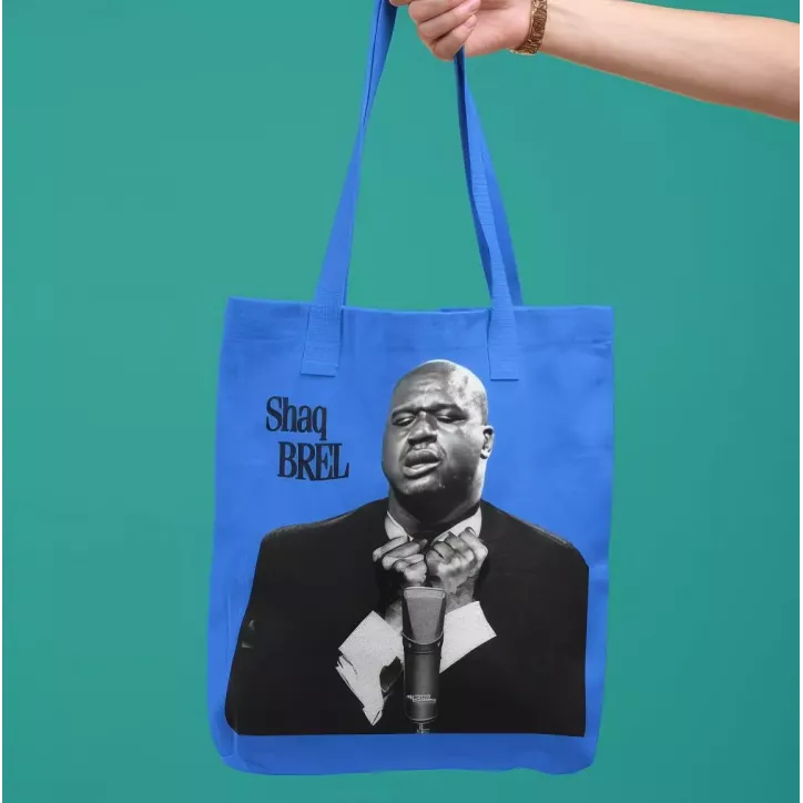 SHAQ BREL tote bag 100% coton - 140 g/m²