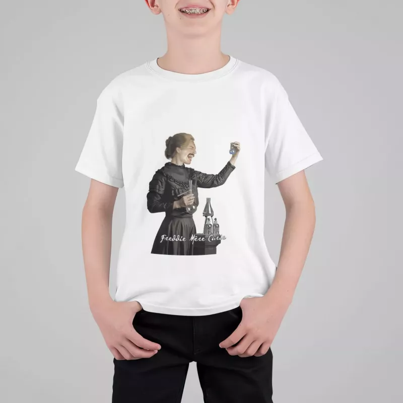 FREDDIE MERE CURIE t-shirt enfant unisexe 100% coton