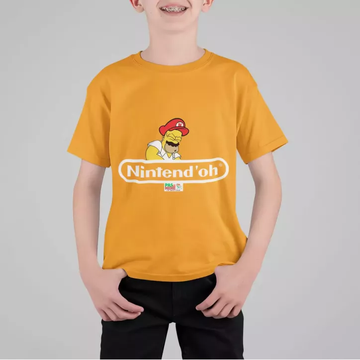 NINTEND'OH t-shirt kid unisexe 100% coton