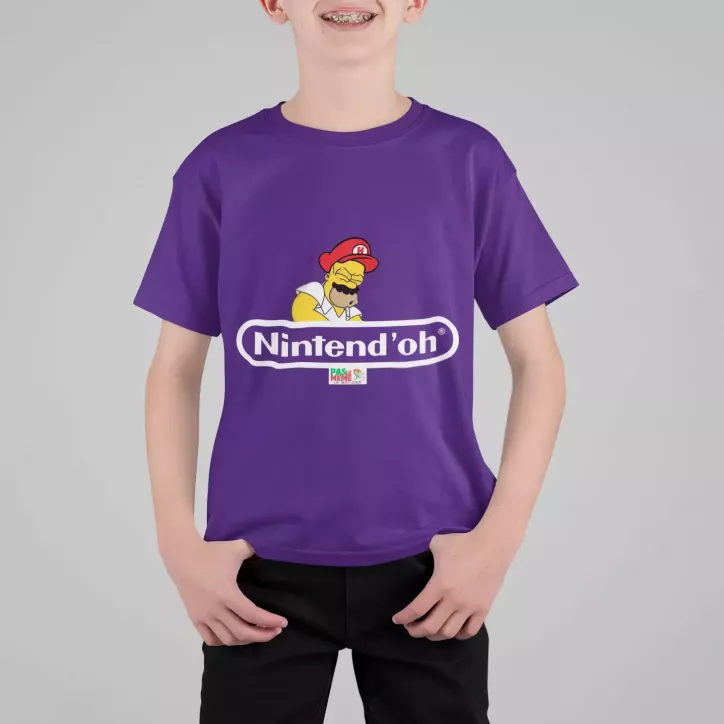 NINTEND'OH t-shirt kid unisexe 100% coton