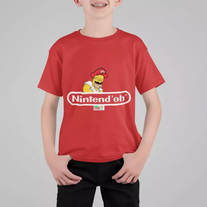 NINTEND'OH t-shirt kid unisexe 100% coton