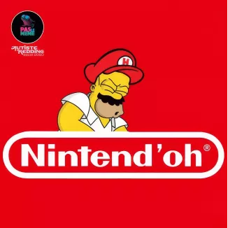 NINTEND'OH t-shirt kid unisexe 100% coton