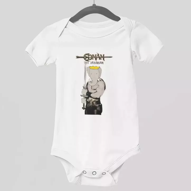 CONAN THE BABARIAN body 100% coton