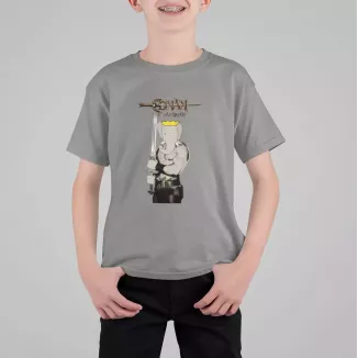 CONAN THE BABARIAN t-shirt enfant col rond 100% coton