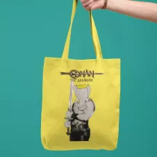 CONAN THE BABARIAN tote bag 100% coton