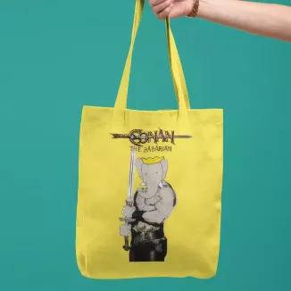 CONAN THE BABARIAN tote bag 100% coton