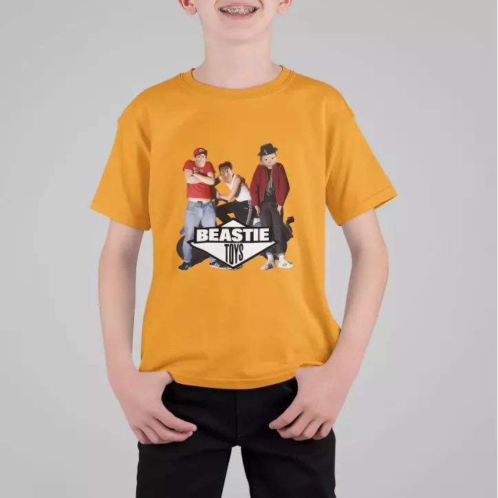 BEASTIE TOYS t-shirt enfant unisexe 100% coton