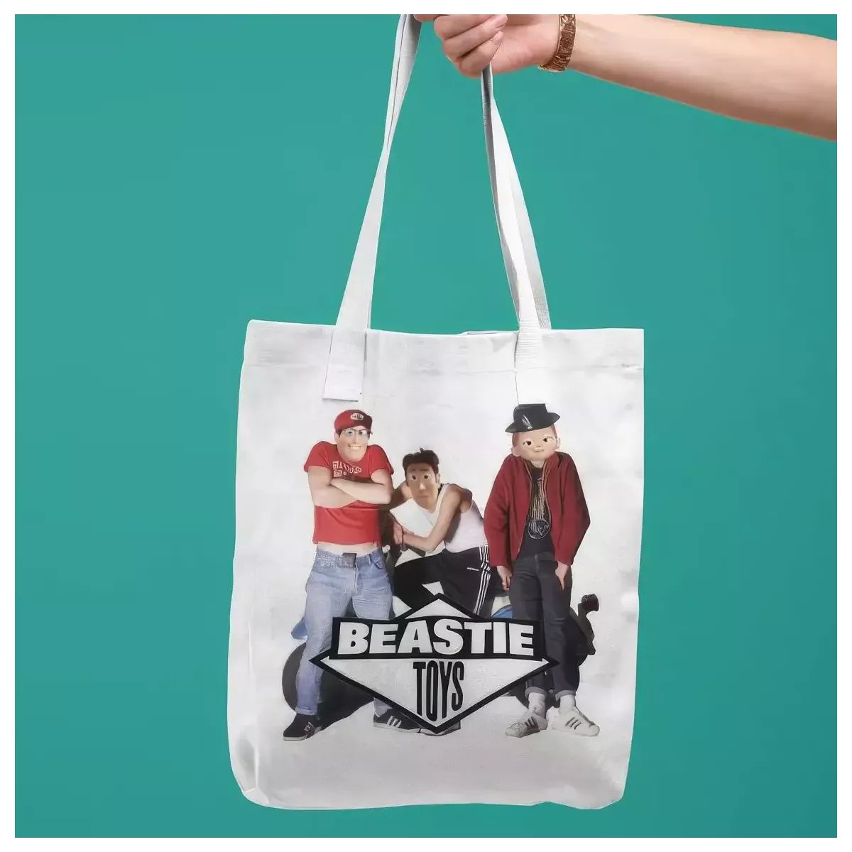 BEASTIE TOYS tote bag 100% coton