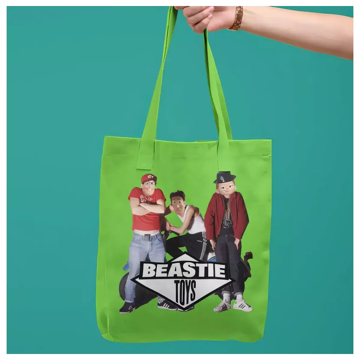 BEASTIE TOYS tote bag 100% coton