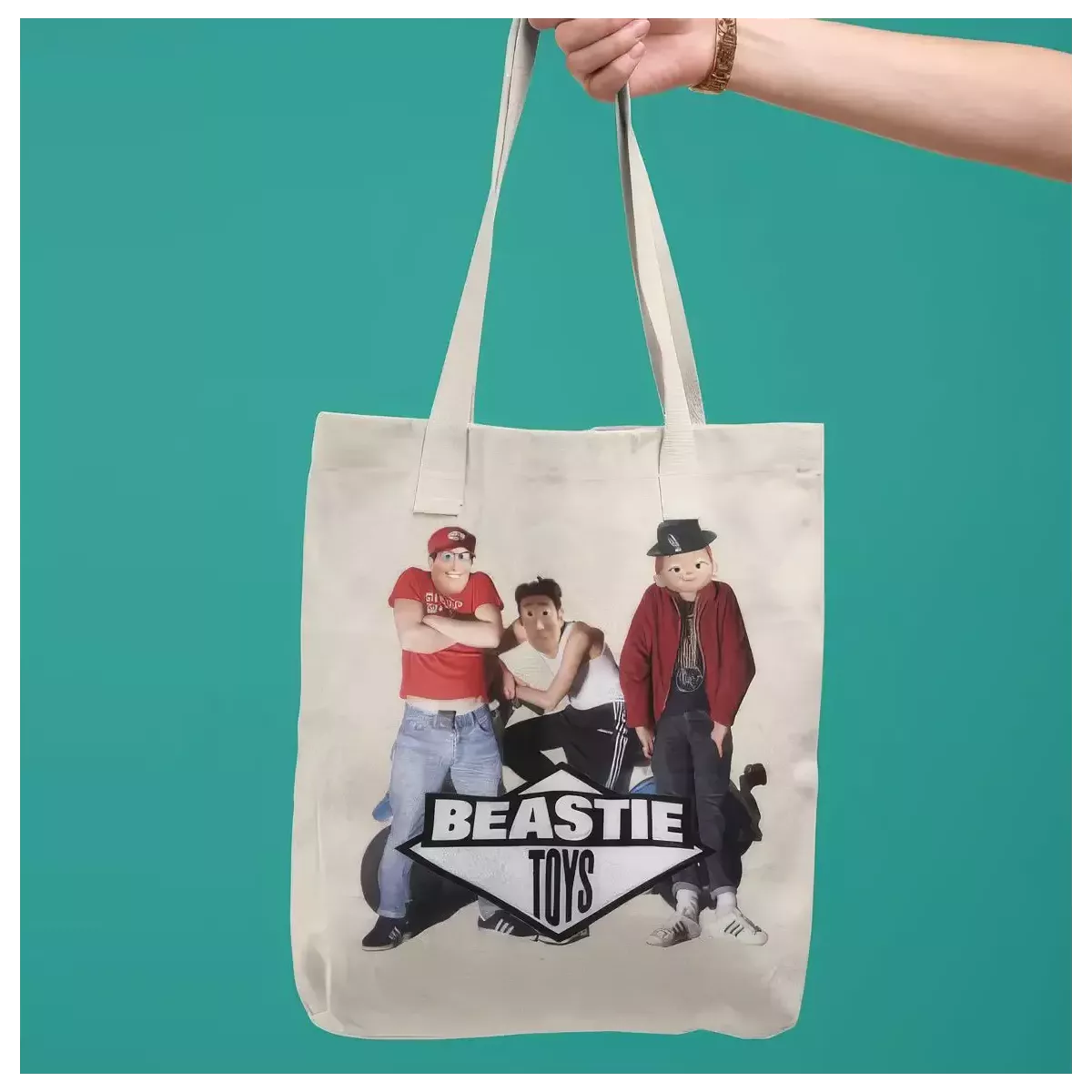 BEASTIE TOYS tote bag 100% coton