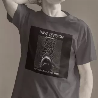 JAWS DIVISION t-shirt homme col rond 100% coton