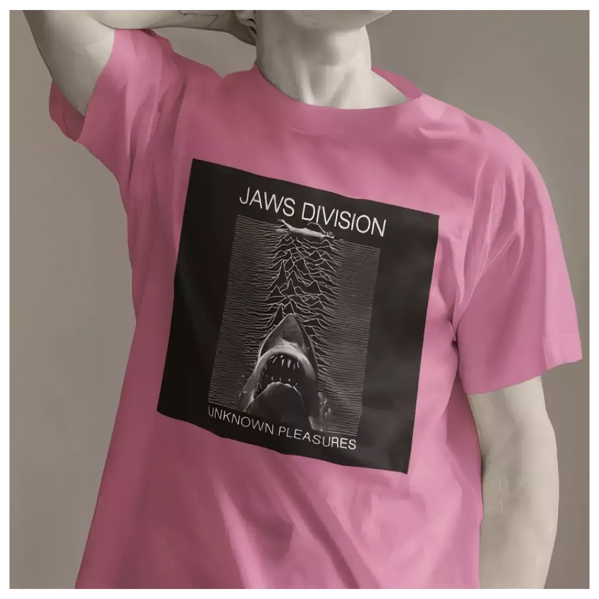 JAWS DIVISION t-shirt homme col rond 100% coton