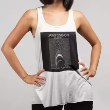 JAWS DIVISION débardeur femme 100% coton BIO