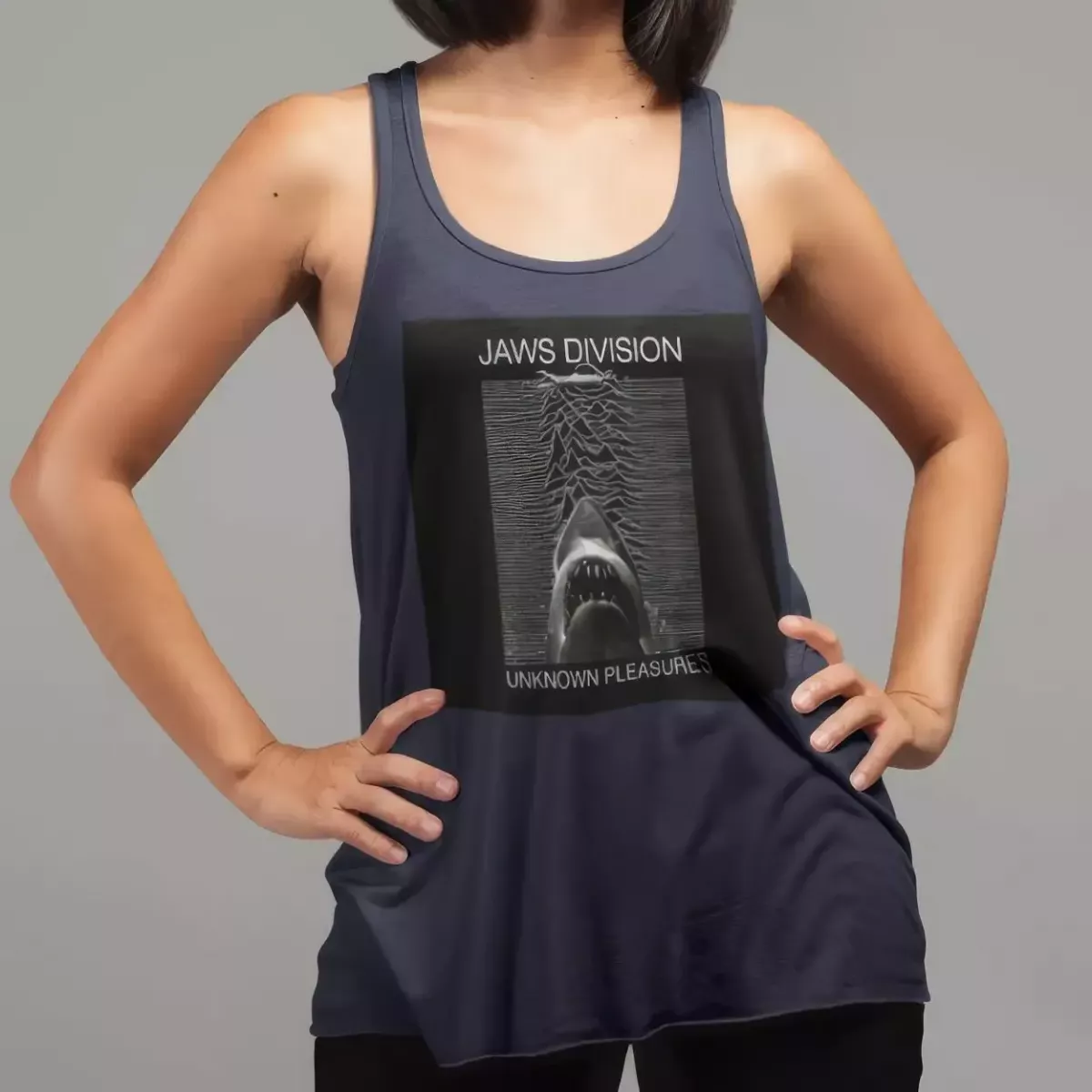 JAWS DIVISION débardeur femme 100% coton BIO