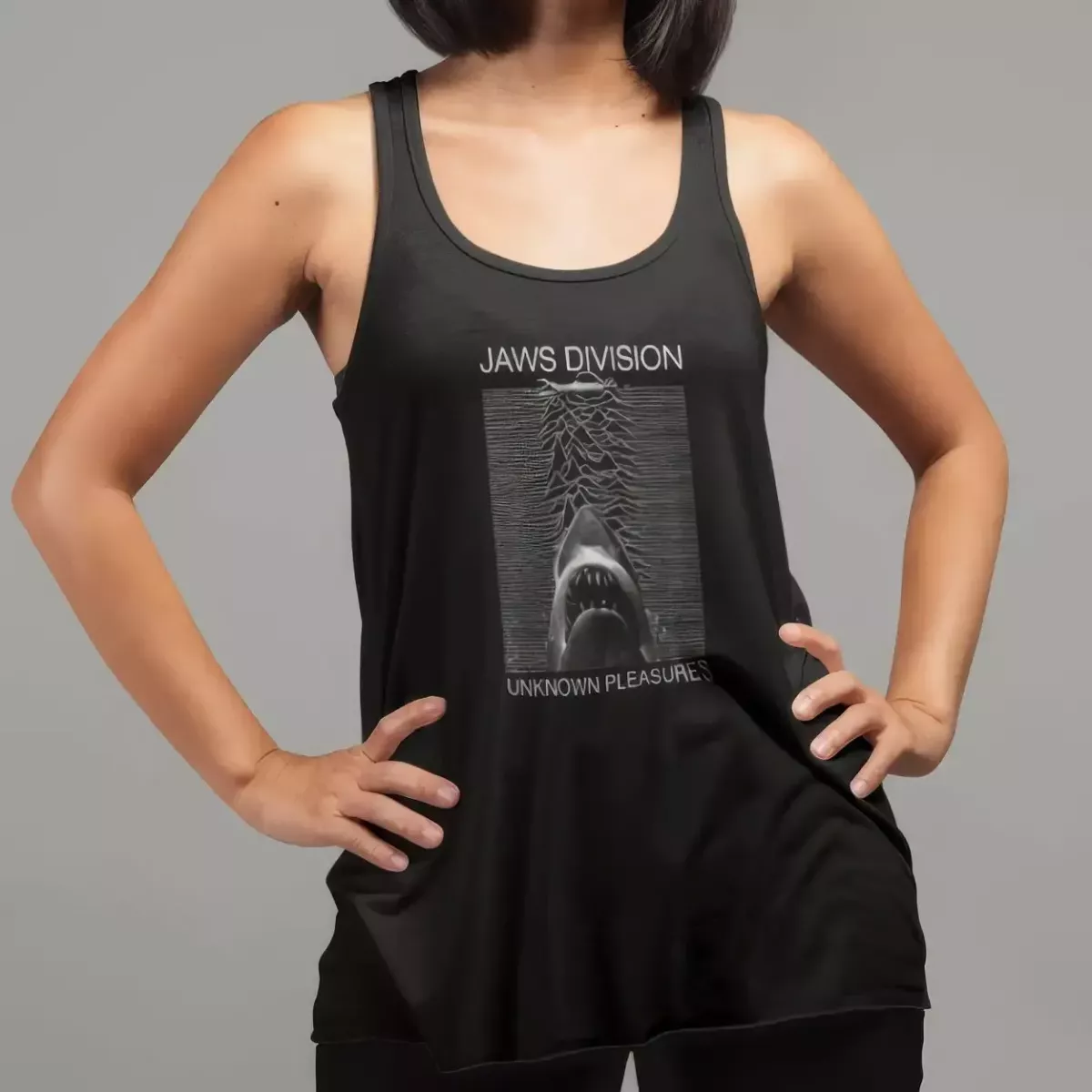 JAWS DIVISION débardeur femme 100% coton BIO