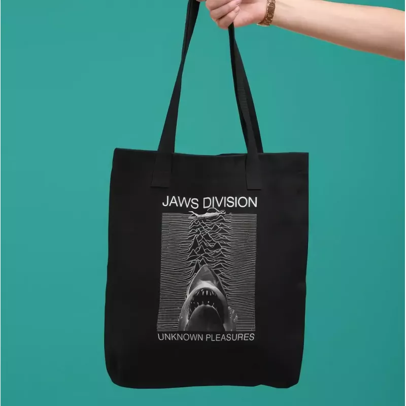 JAWS DIVISION tote bag 100% coton