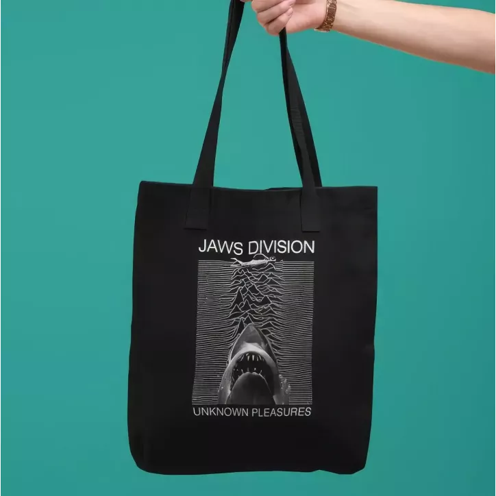 JAWS DIVISION tote bag 100% coton