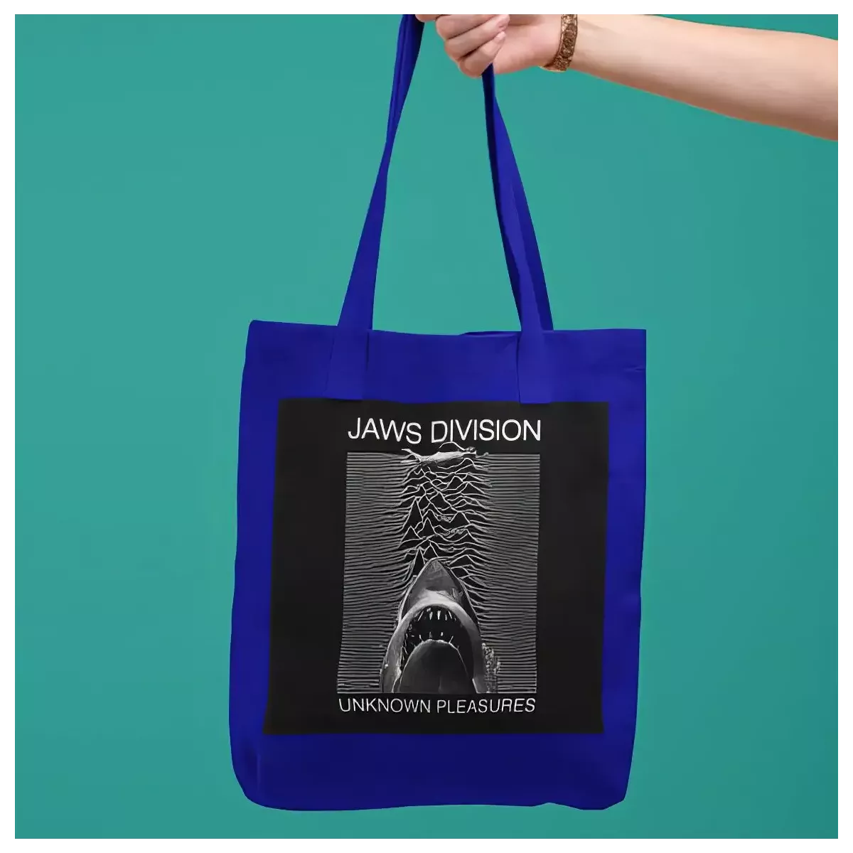 JAWS DIVISION tote bag 100% coton