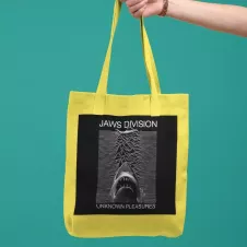 JAWS DIVISION tote bag 100% coton