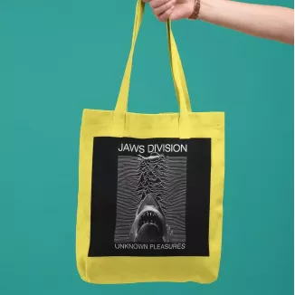 JAWS DIVISION tote bag 100% coton