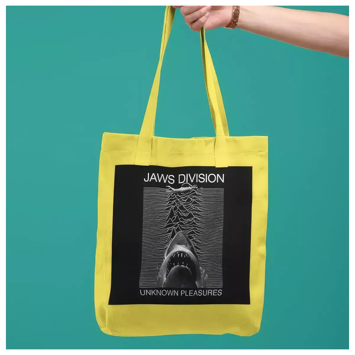 JAWS DIVISION tote bag 100% coton