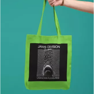 JAWS DIVISION tote bag 100% coton