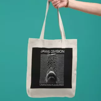 JAWS DIVISION tote bag 100% coton