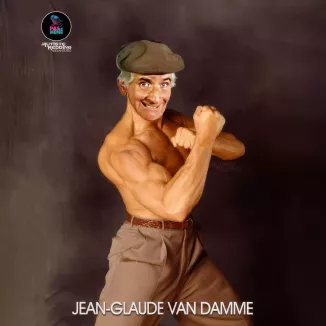 JEAN-GLAUDE VAN DAMME débardeur femme 100% coton BIO