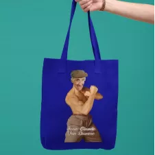 JEAN-GLAUDE VAN DAMME Tote Bag 100% coton