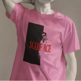 SCARF ACE t-shirt homme col rond 100% coton  190g/m²