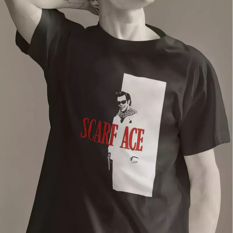 SCARF ACE t-shirt homme col rond 100% coton  190g/m²