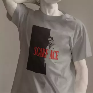 SCARF ACE t-shirt homme col rond 100% coton  190g/m²