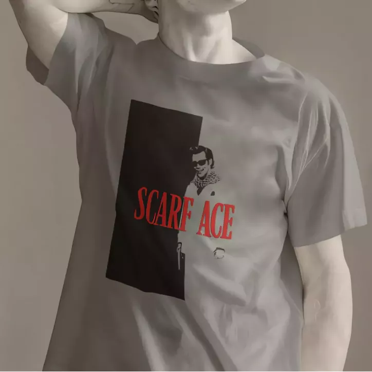 SCARF ACE t-shirt homme col rond 100% coton  190g/m²