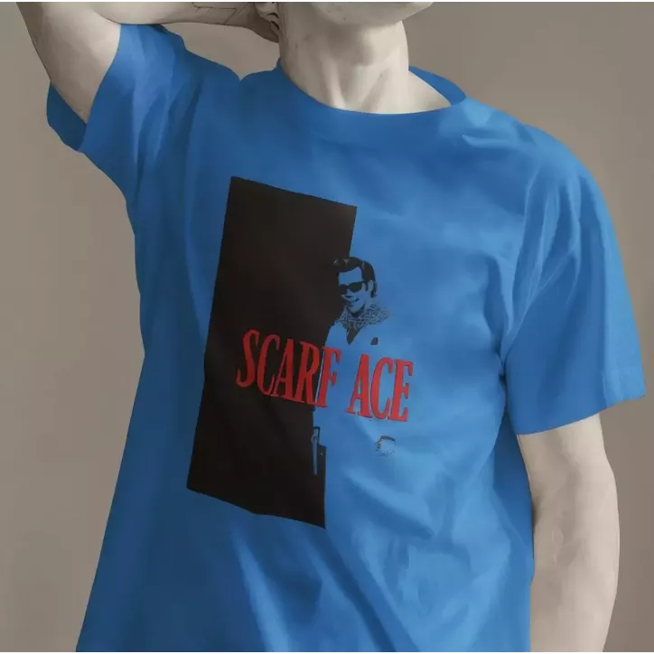 SCARF ACE t-shirt homme col rond 100% coton  190g/m²