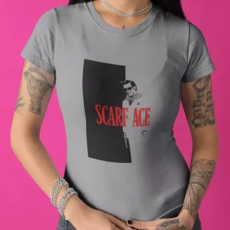 SCARF ACE t-shirt femme col rond 100% coton  190g/m²