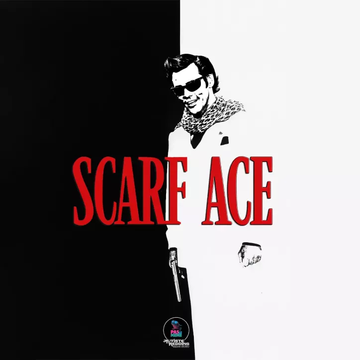 SCARF ACE t-shirt homme col V 100% coton  190g/m²