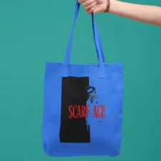 SCARF ACE tote bag 100% coton