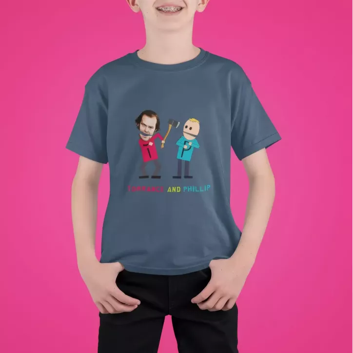 TORRANCE AND PHILLIP t-shirt unisexe enfant 100% coton 150g/m²