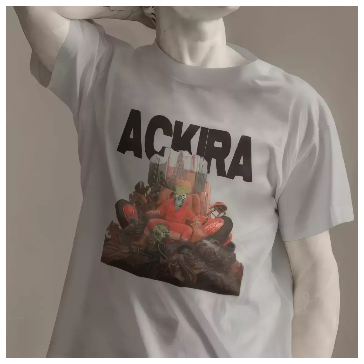 ACKIRA t-shirt homme col rond 100% coton 190g/m²