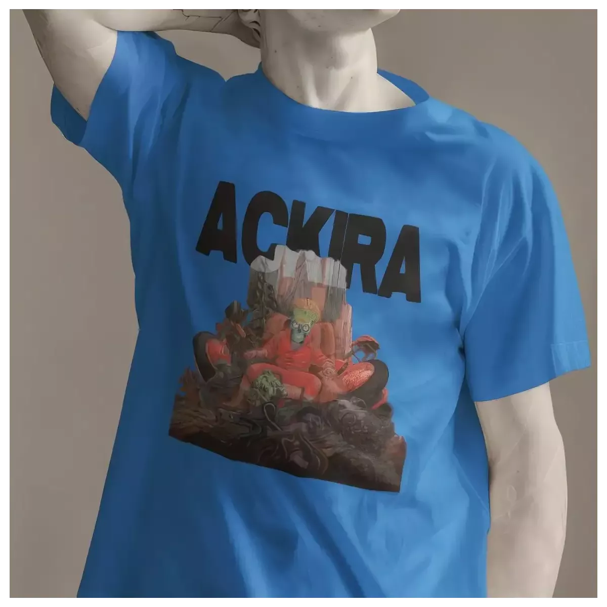 ACKIRA t-shirt homme col rond 100% coton 190g/m²