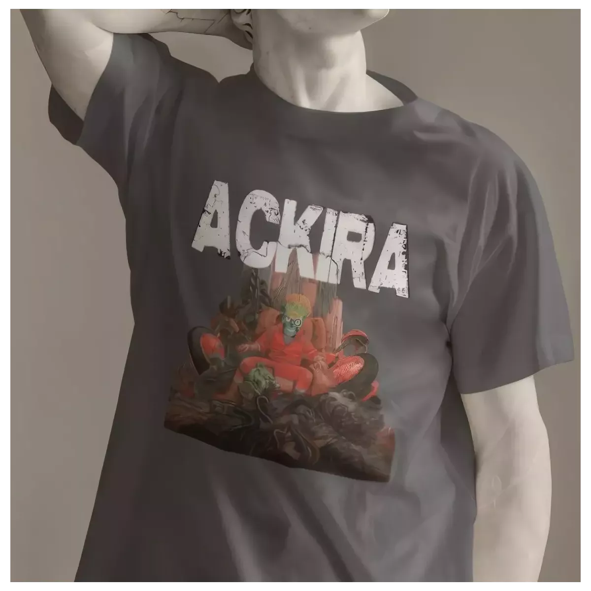 ACKIRA t-shirt homme col rond 100% coton 190g/m²