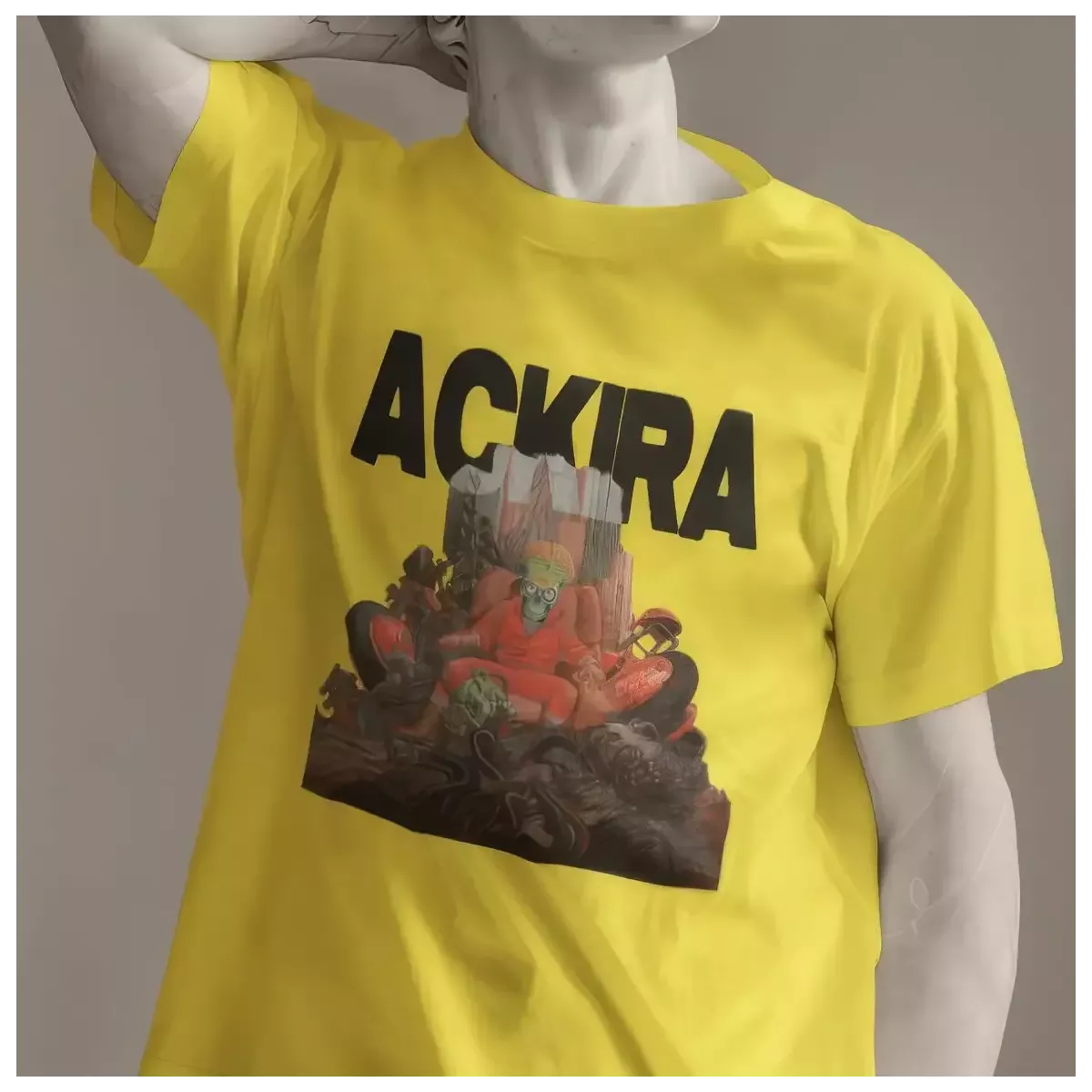 ACKIRA t-shirt homme col rond 100% coton 190g/m²