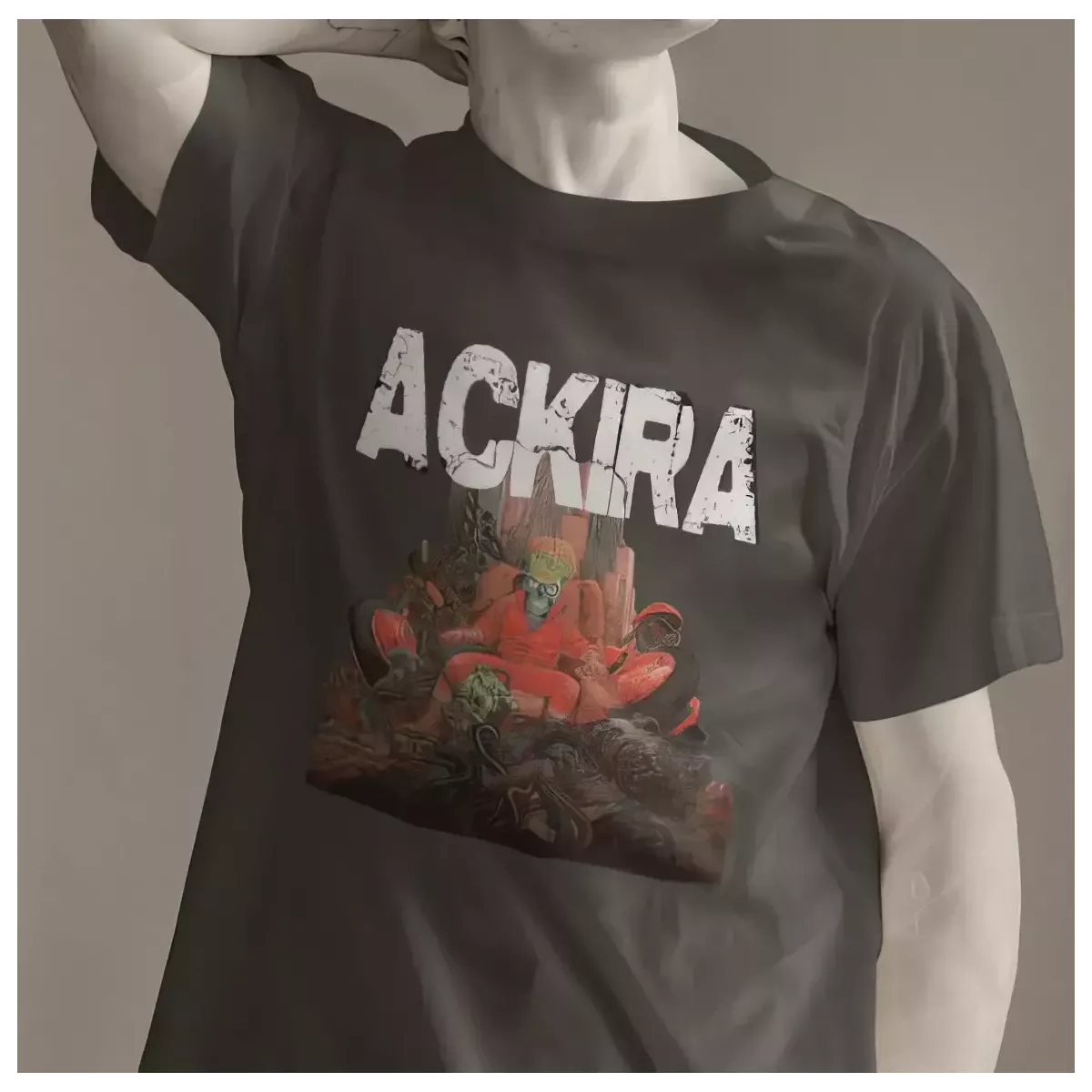 ACKIRA t-shirt homme col rond 100% coton 190g/m²