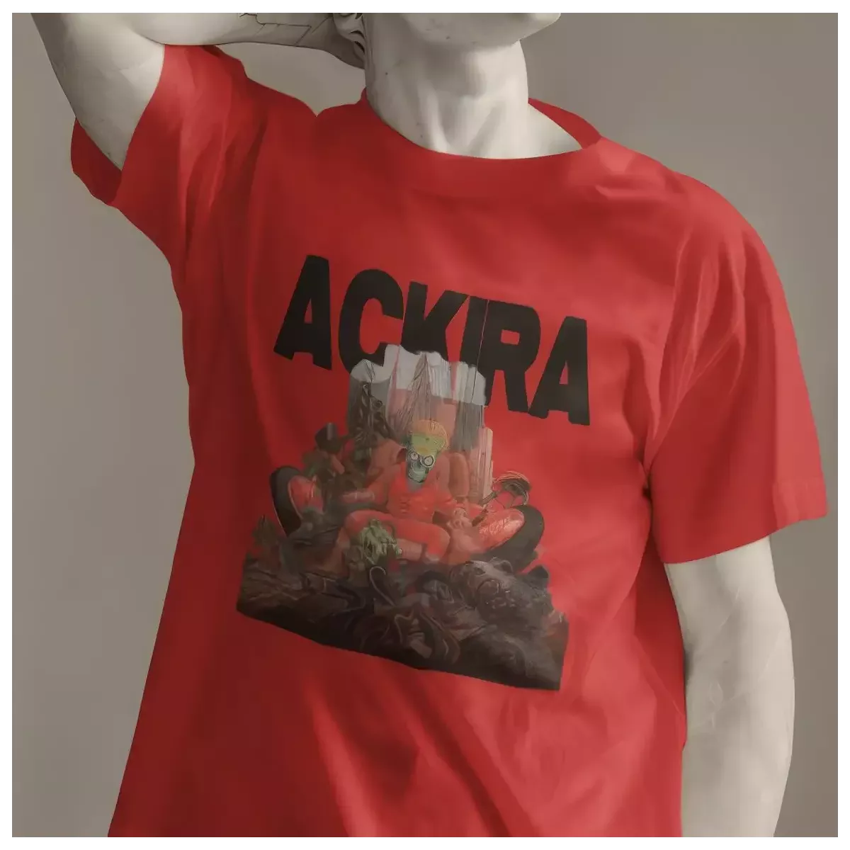 ACKIRA t-shirt homme col rond 100% coton 190g/m²