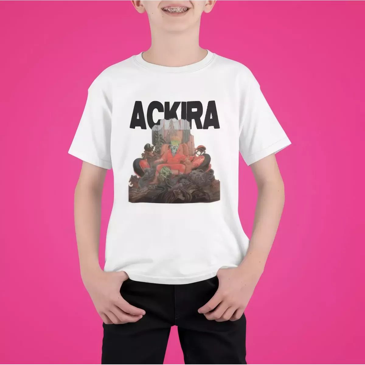 ACKIRA t-shirt unisexe enfant 100% coton 150g/m²