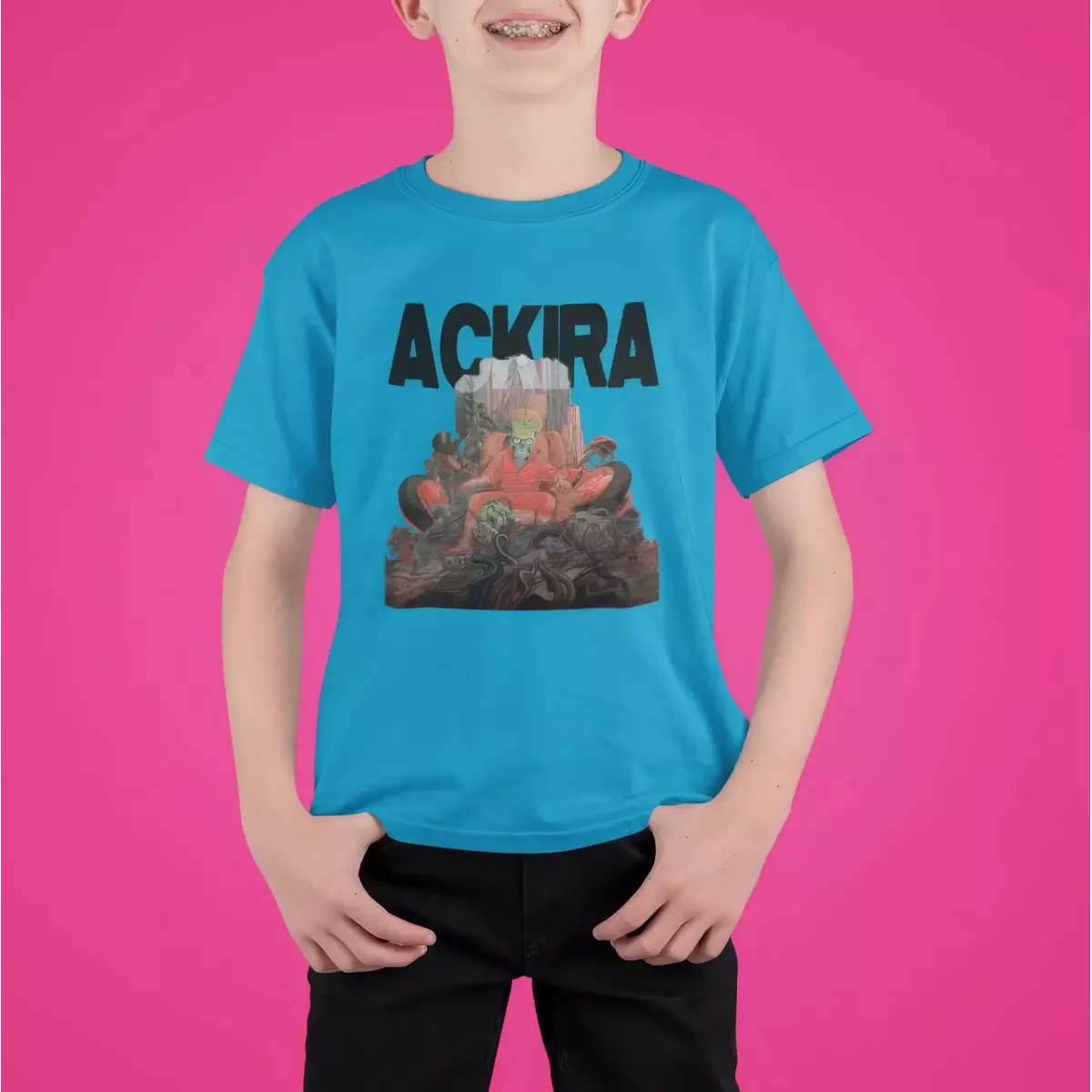 ACKIRA t-shirt unisexe enfant 100% coton 150g/m²