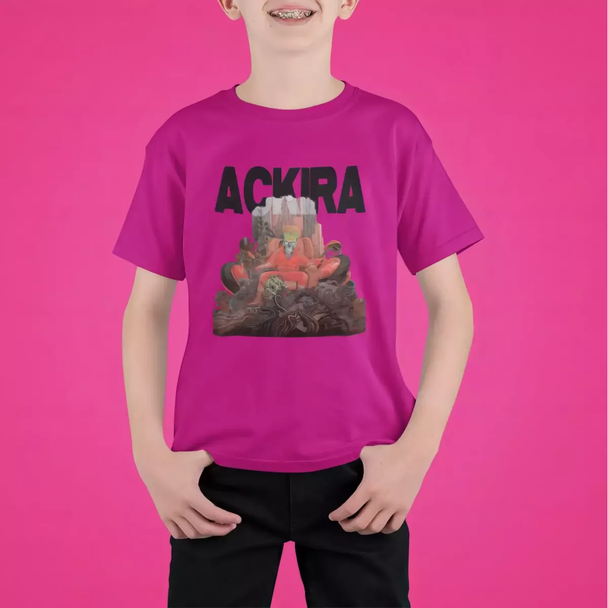 ACKIRA t-shirt unisexe enfant 100% coton 150g/m²