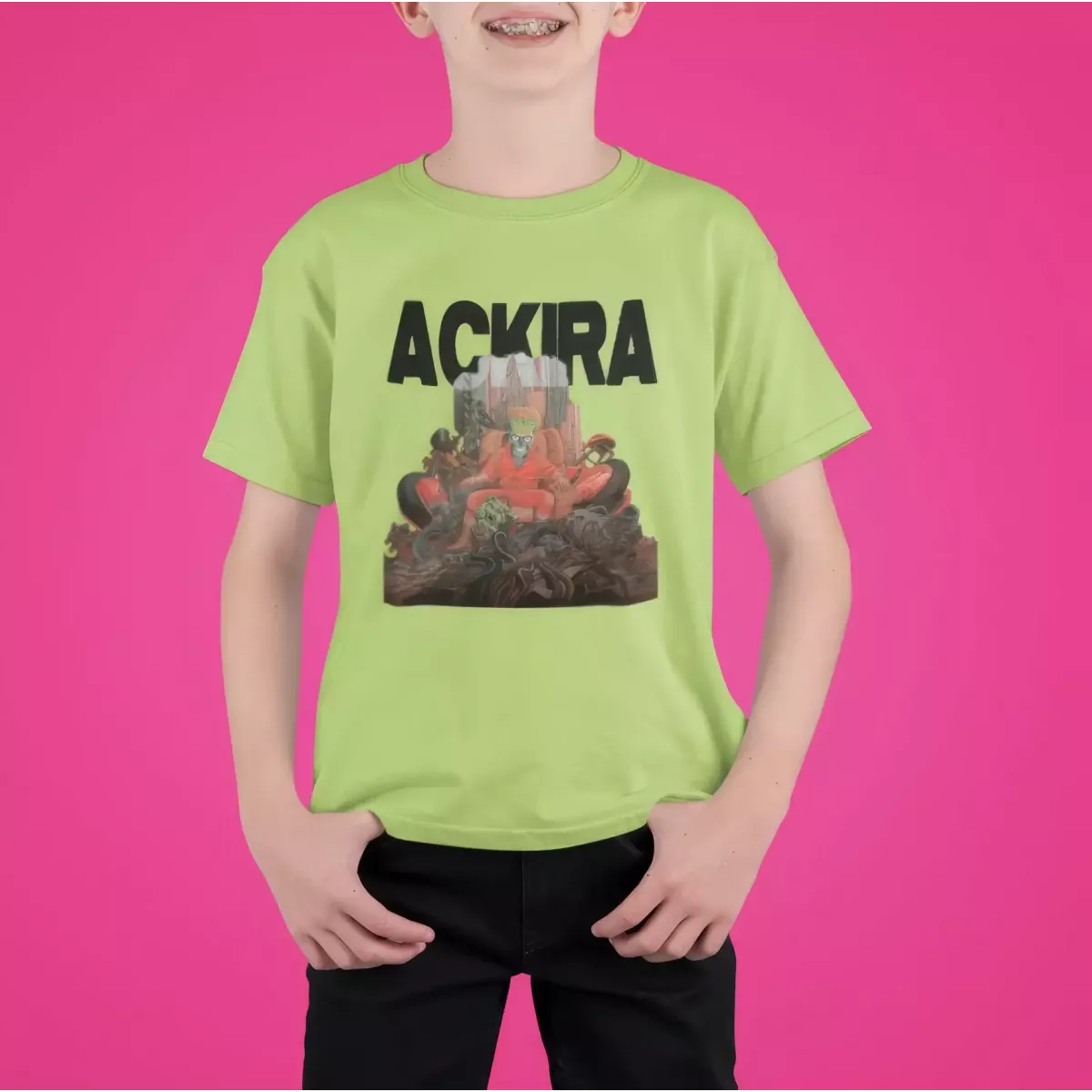 ACKIRA t-shirt unisexe enfant 100% coton 150g/m²